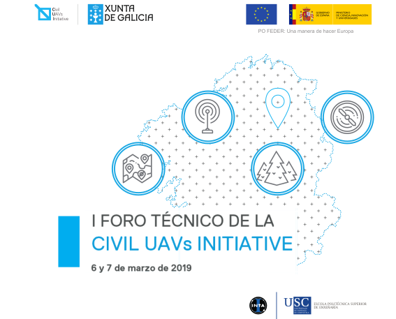 Imagen para ilustrar el I Foro Técnico de la Civil UAVs Iniciative