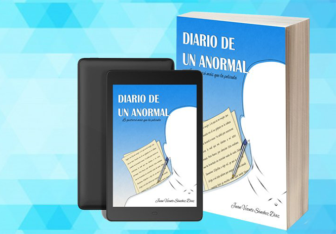 libro digital y en papel de diario de un anormal