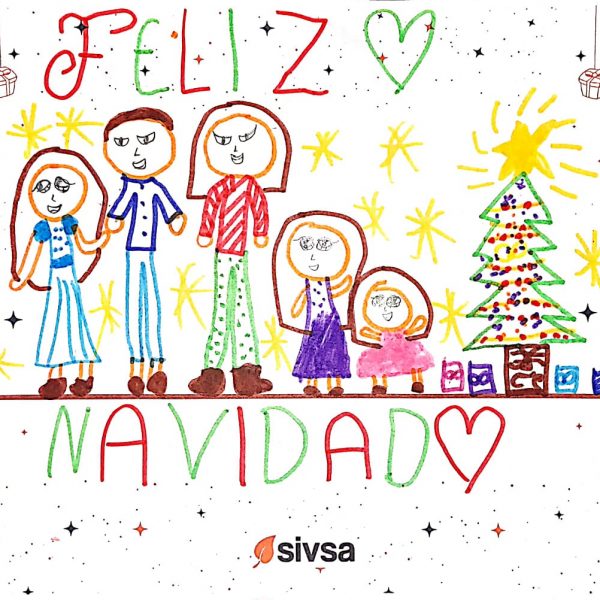 “La Navidad Feliz”, de Marycielo Alor Medina, de 8 años.